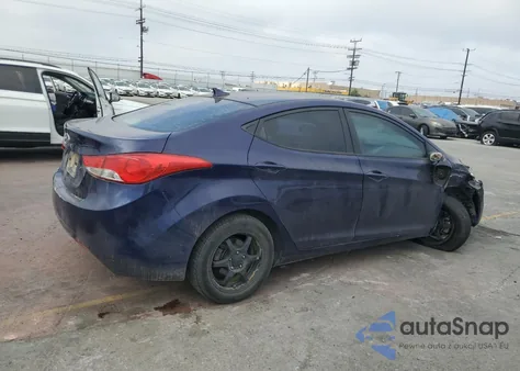 2013 Hyundai Elantra Gls z USA, uszkodzony, nr VIN 5NPDH4AE9DH223531